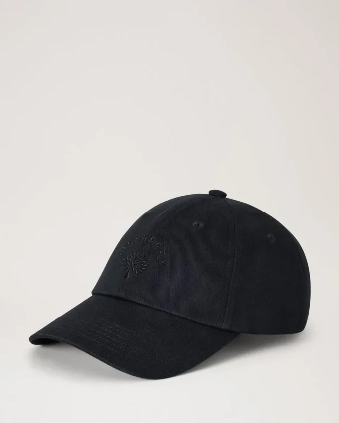 Mulberry Tree Baseball Cap Black Cotton Gifts for Him