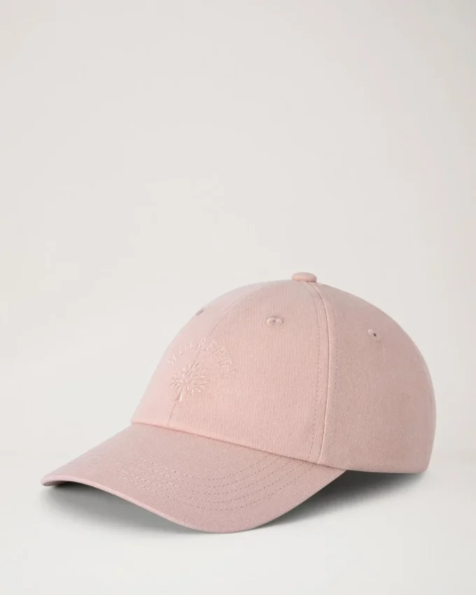 Mulberry Tree Baseball Cap Blossom Pink Cotton Women