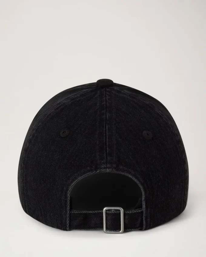 Mulberry Tree Baseball Cap – Denim Washed Black Denim Cotton Mulberry Tree Baseball Cap – Denim Washed Black Denim Cotton