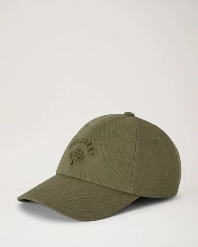 Mulberry Tree Baseball Cap Khaki Cotton Women