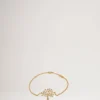Mulberry Tree Bracelet Brass Metal & Swarovski Crystal