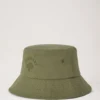 Mulberry Tree Bucket Hat Khaki Cotton Women