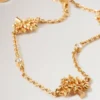 Mulberry Tree Charm Bracelet Gold Plated Brass Women