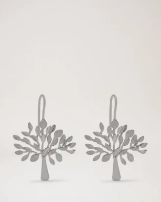 Mulberry Tree Dropped Earrings Silver Sterling Silver