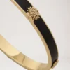 Mulberry Tree Enamel Bracelet Black Stainless Steel & Enamel