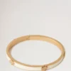 Mulberry Tree Enamel Bracelet Eggshell Mixed Material