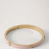 Mulberry Tree Enamel Bracelet Powder Pink Stainless Steel & Enamel