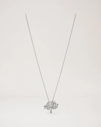 Mulberry Tree Necklace Silver Sterling Silver Women