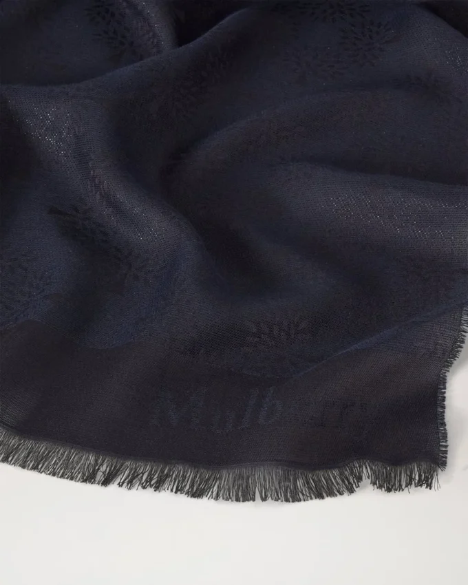 Mulberry Tree Pashmina Night Sky Cotton Blend Women