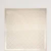 Mulberry Tree Square Cashmere Taupe Cotton Silk Blend
