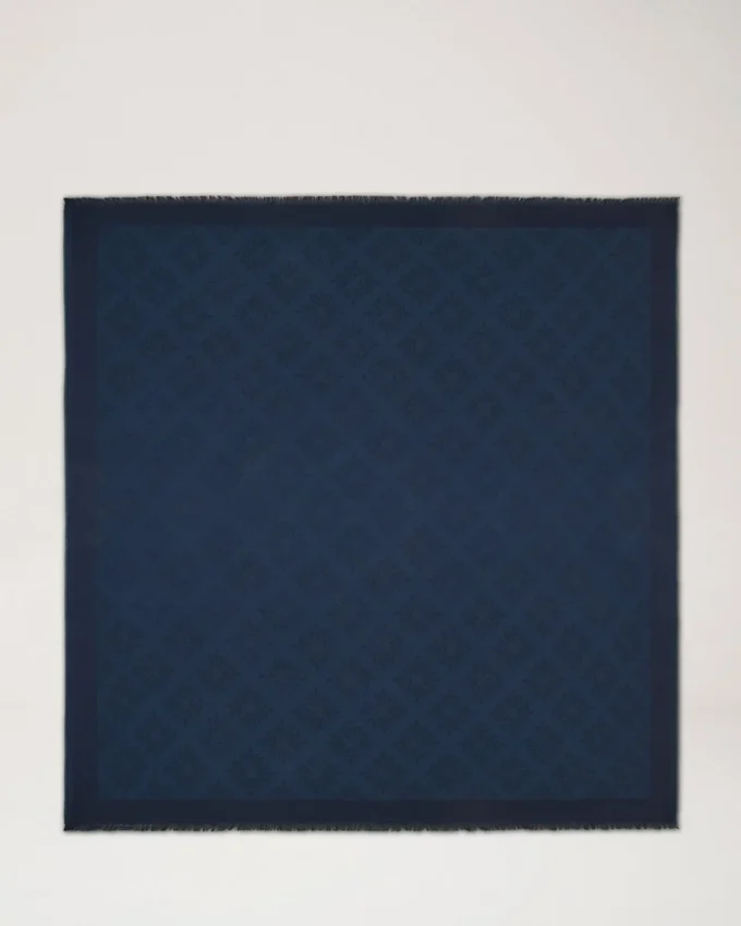 Mulberry Tree Square Night Sky Cotton Silk Blend Mulberry Tree Square Night Sky Cotton Silk Blend