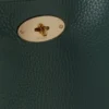 North South Bayswater Tote Mulberry Green Heavy Grain