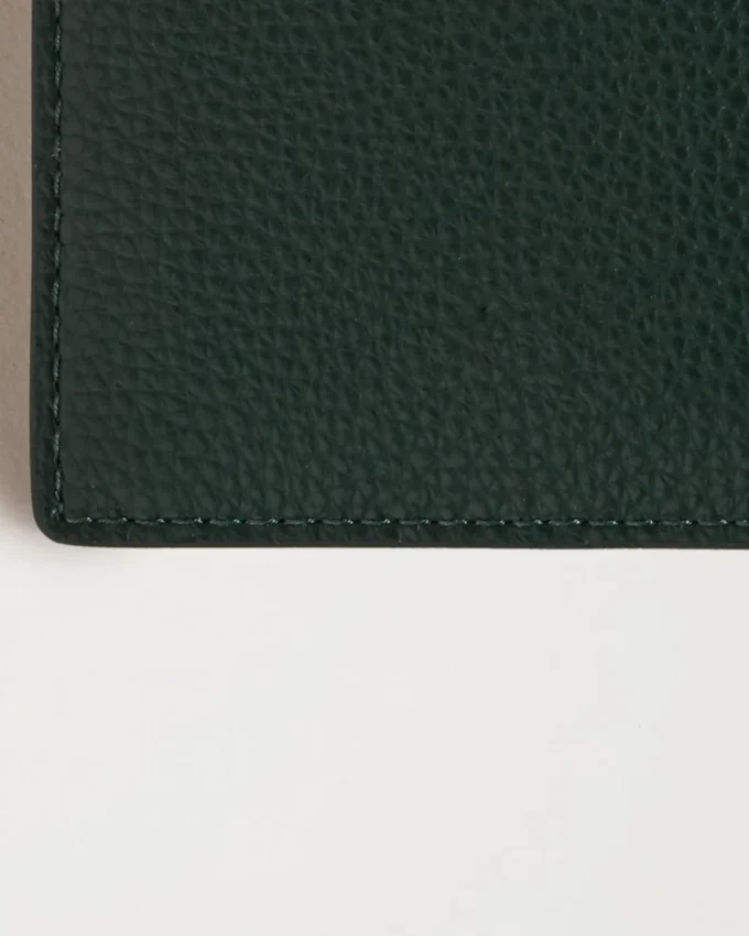 Passport Cover Mulberry Green Small Classic Grain