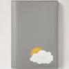 Passport Slip – Sun and Clouds Multicolour Mixed Material