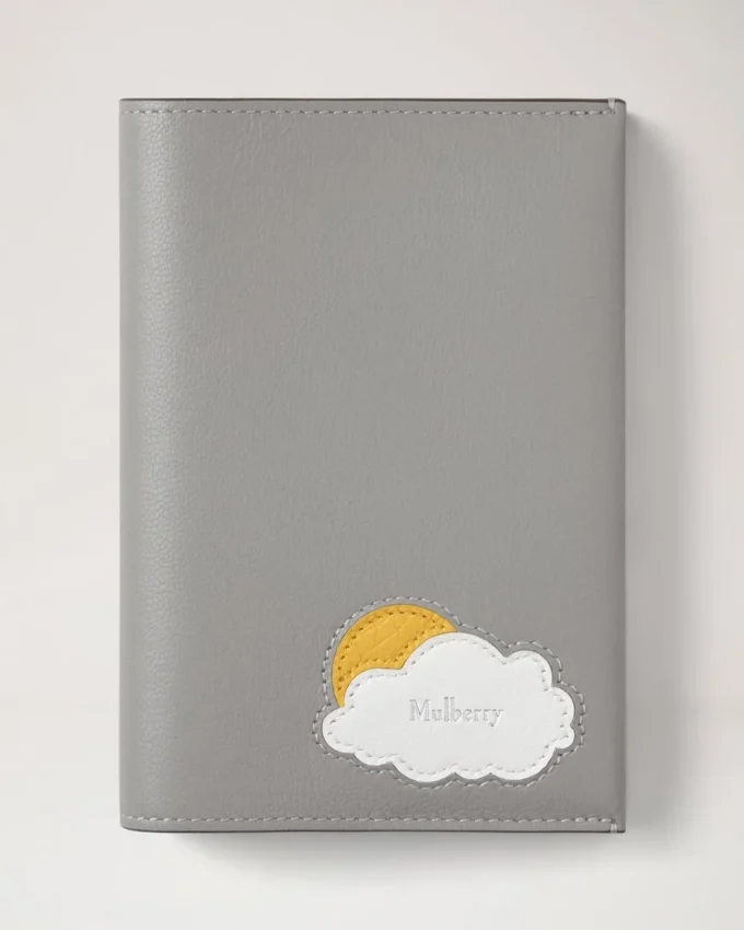 Passport Slip – Sun and Clouds Multicolour Mixed Material