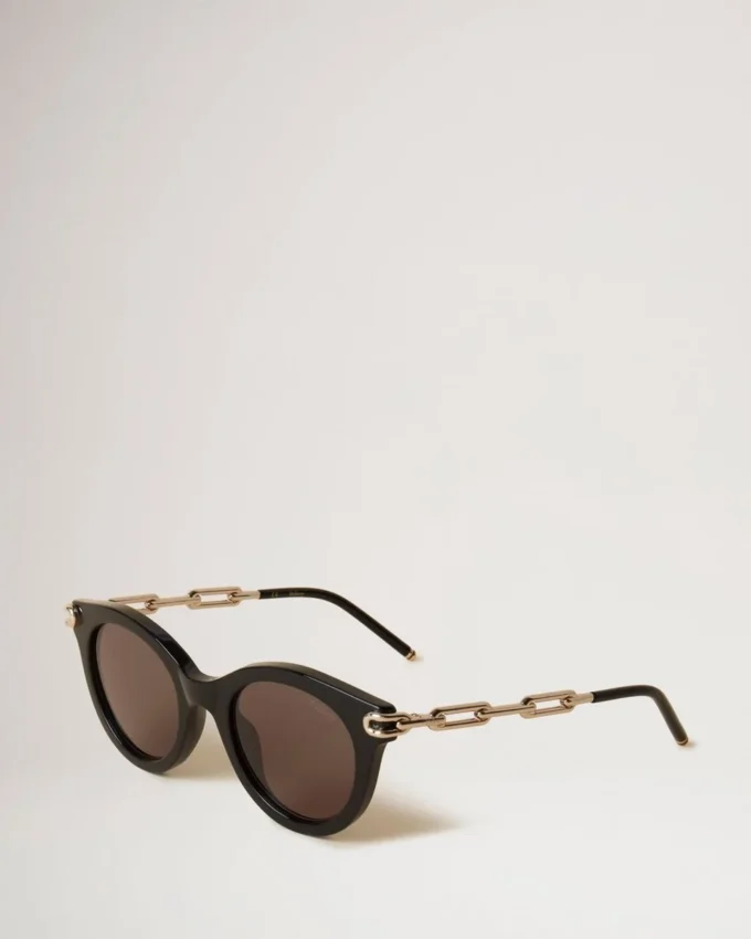 Penny Sunglasses Black Acetate Women