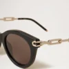 Penny Sunglasses Black Acetate Women