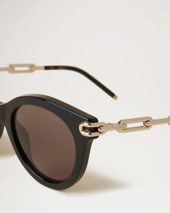 Penny Sunglasses Black Acetate Women