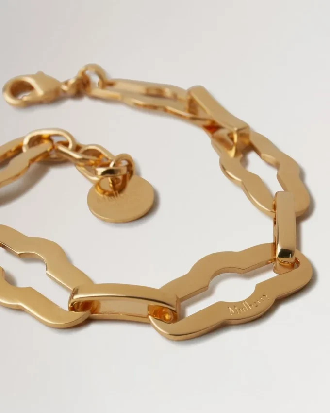 Pimlico Chain Bracelet Gold Plated Brass Women