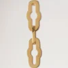 Pimlico Chain Earrings Gold Plated Brass Women