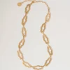 Pimlico Chain Necklace Gold Plated Brass Women