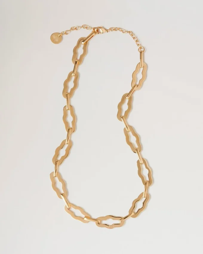 Pimlico Chain Necklace Gold Plated Brass Women