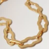 Pimlico Chain Necklace Gold Plated Brass Women
