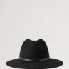 Pimlico Fedora Black Wool Pimlico
