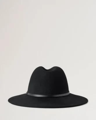 Pimlico Fedora Black Wool Pimlico