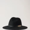 Pimlico Fedora Black Wool Pimlico