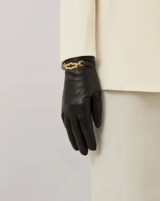 Pimlico Gloves Black Nappa Leather Pimlico
