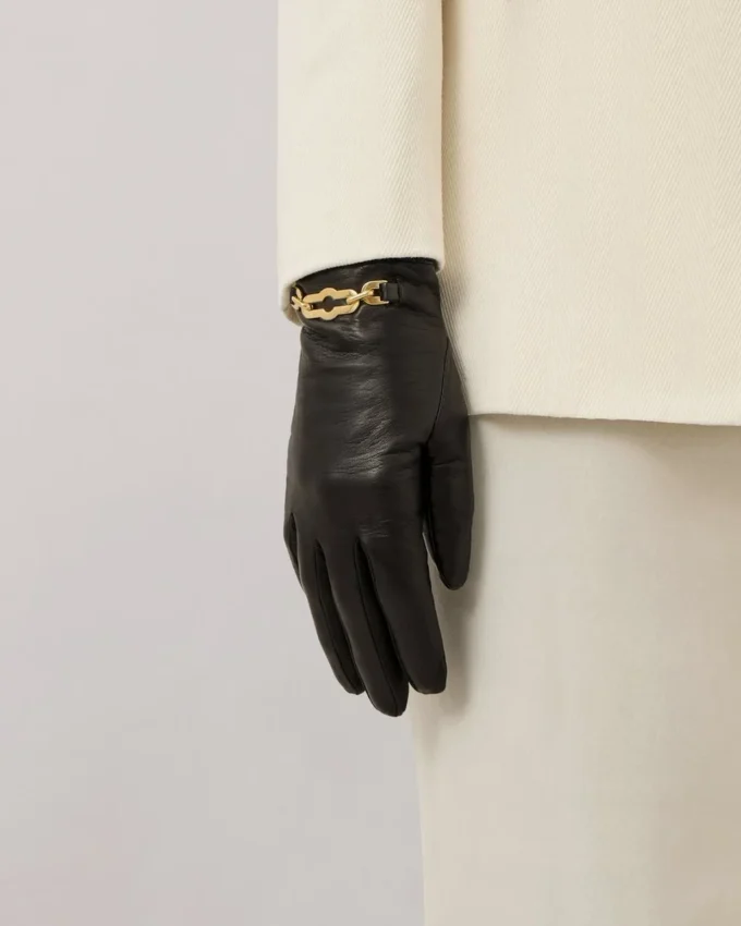 Pimlico Gloves Black Nappa Leather Pimlico
