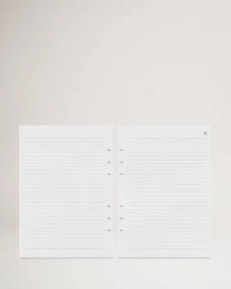 Planner Ruled Paper White Paper Men