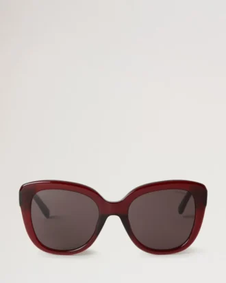 Poppy Sunglasses Black Cherry Bio Acetate & Bio Nylon