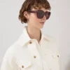 Poppy Sunglasses Black Cherry Bio Acetate & Bio Nylon