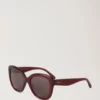 Poppy Sunglasses Black Cherry Bio Acetate & Bio Nylon