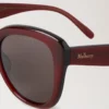 Poppy Sunglasses Black Cherry Bio Acetate & Bio Nylon