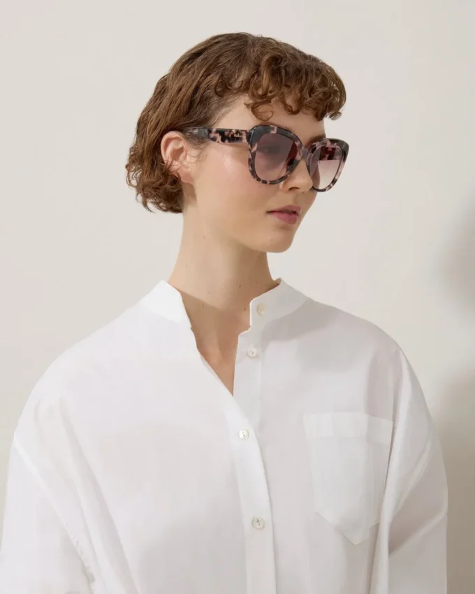 Poppy Sunglasses Rose Havana Bio Acetate & Bio Nylon