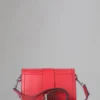 Postman’s Crossbody Pre-Loved Lancaster Red Pillow Nappa