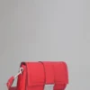Postman’s Crossbody Pre-Loved Lancaster Red Pillow Nappa