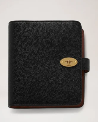 Postman’s Lock Agenda Black Small Classic Grain