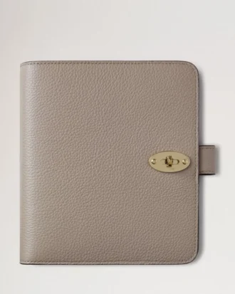 Postman’s Lock Agenda Cashmere Taupe Small Classic Grain