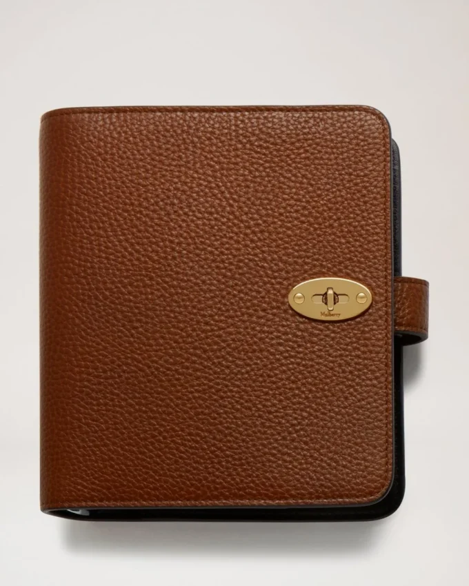 Postman’s Lock Agenda Oak Small Classic Grain Men