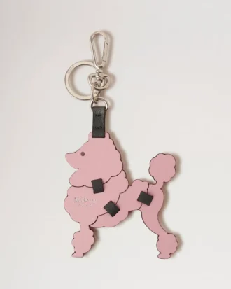 Puzzle Keyring – Poodle Dog Powder Rose Micro Classic Grain & Small Classic Grain