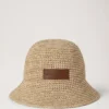 Raffia Bucket Hat Natural 100% Paper Raffia Summer Edit