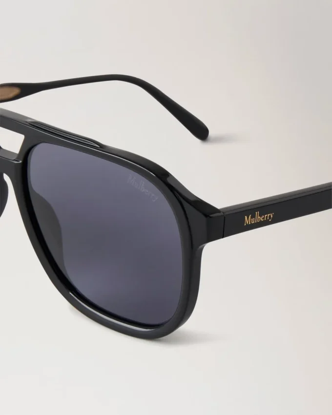 Raffy Sunglasses Black Bio Acetate Sunglasses