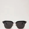 Rowan Sunglasses Black Bio Acetate Sunglasses