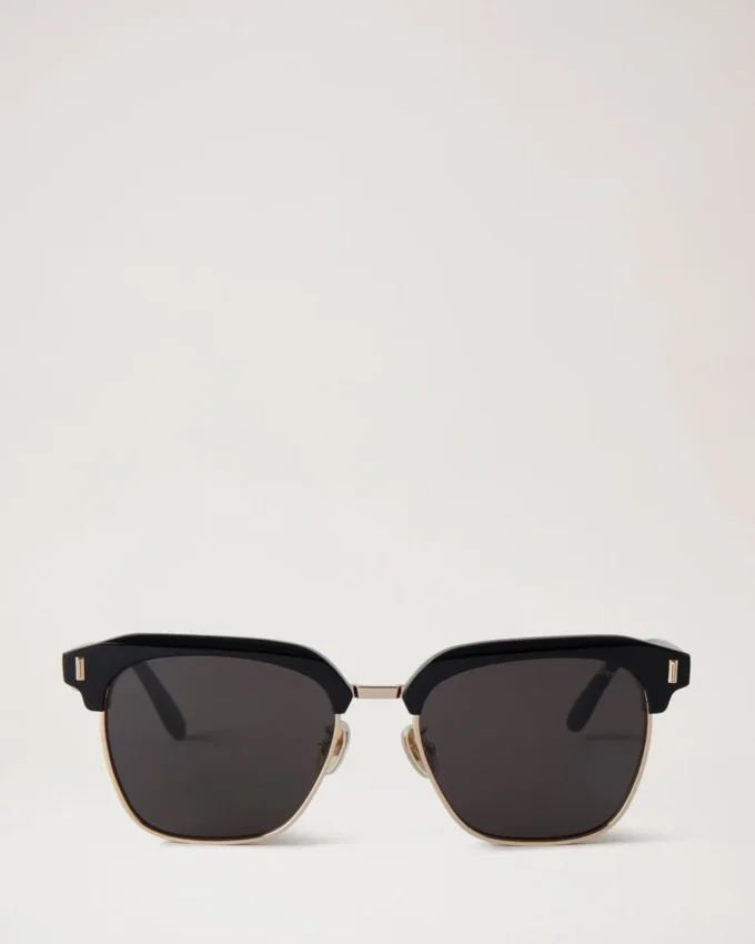 Rowan Sunglasses Black Bio Acetate Sunglasses