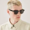 Rowan Sunglasses Black Bio Acetate Sunglasses