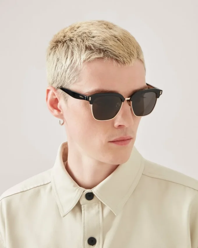 Rowan Sunglasses Black Bio Acetate Sunglasses